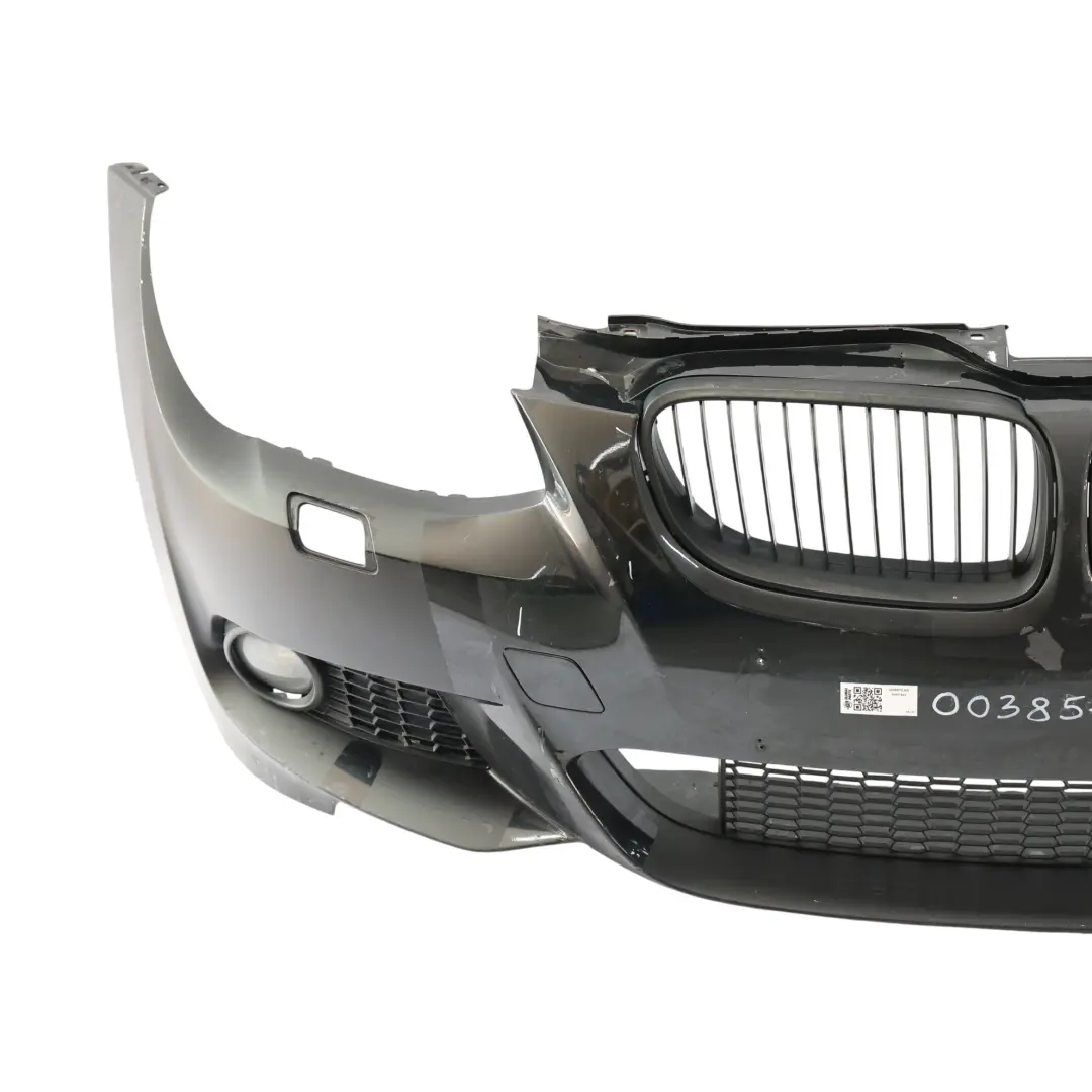 BMW 3 E92 E93 LCI M Sport Front Bumper Trim Panel Black Sapphire - 475 - SKU 0038570-BS - Part number 0038570