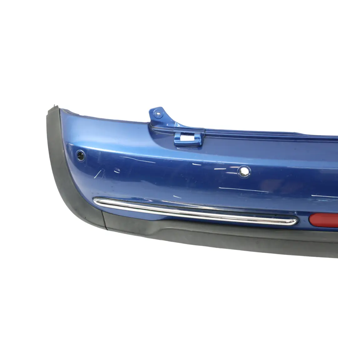 Mini R52 Cabrio Parachoques trasero Panel de cubierta PDC Lightning Blue - A63 - SKU 0309183-LB - Número de pieza 0309183