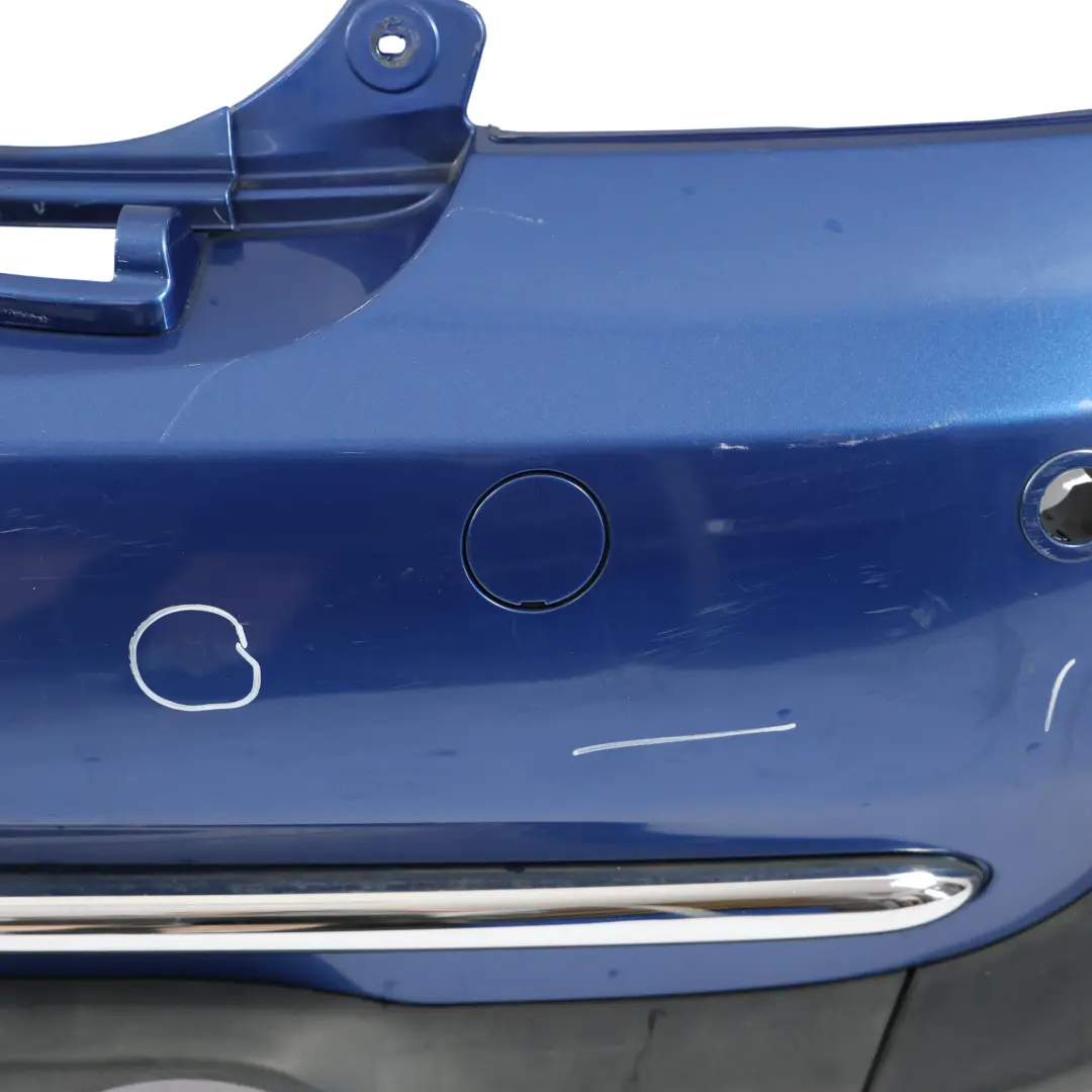Mini R52 Cabrio Parachoques trasero Panel de cubierta PDC Lightning Blue - A63 - SKU 0309183-LB - Número de pieza 0309183