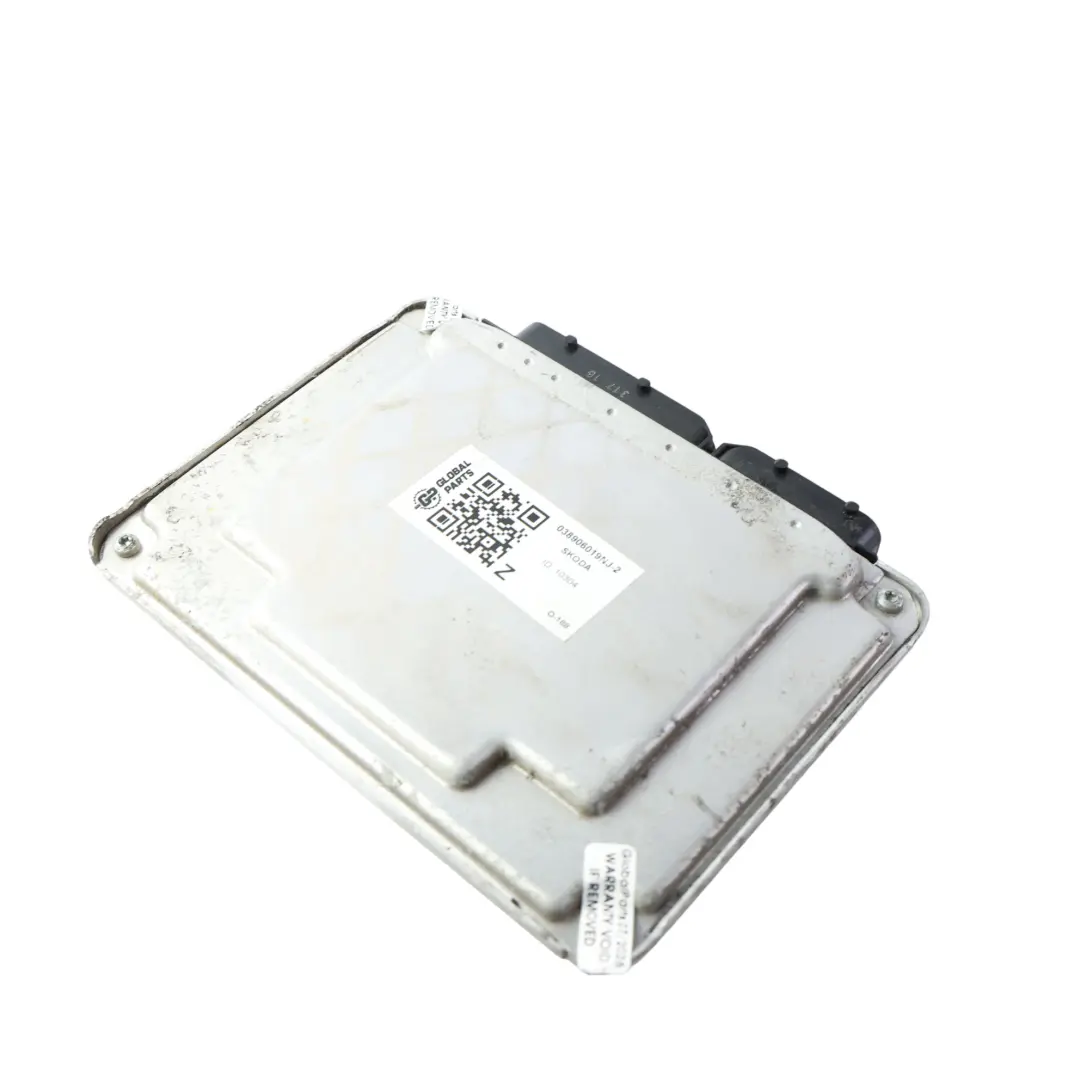 Skoda Fabia Rs 6y Engine Control ECU 130HP BLT 1.9 Diesel Manual Set - SKU 038906019NJ-2 - Part number 038906019NJ
