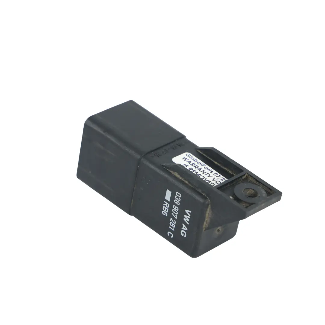 Skoda Fabia Mk1 6Y Przekaźnik Świec Żarowych Czarny - SKU 038907281C - Numer Części 038907281C