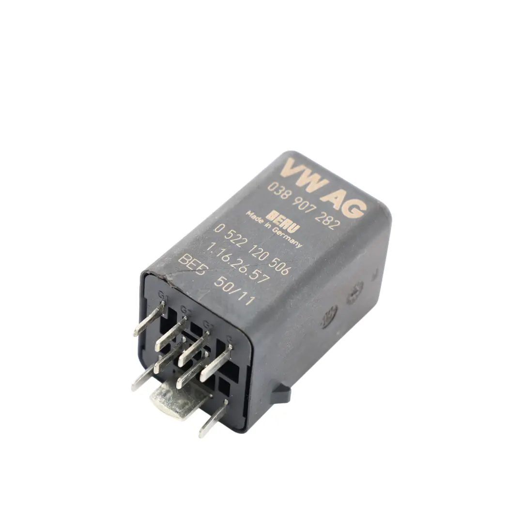 VW Volkswagen Transporter T5 Spark Plug Glow Plug Relay Module Unit - SKU 038907282 - Part number 038907282