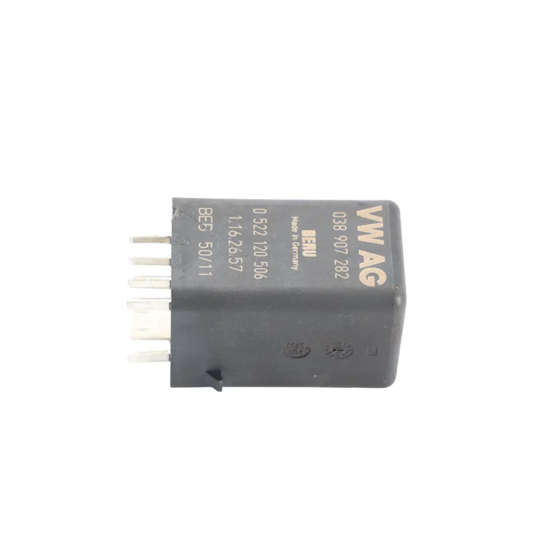 Glow Plug Relay Module Unit to VW Volkswagen Transporter T5 Spark Plug with Part number 038907282 VW Volkswagen Transporter T5 Spark Plug Glow Plug Relay Module Unit - SKU 038907282 - Part number 038907282