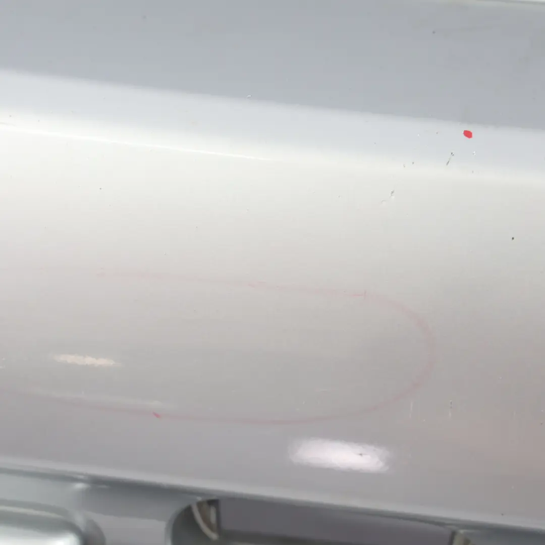 Mini R50 Rear Bumper Trim Panel Covering Pure Silver Metallic - 900 - SKU 0393501-PS - Part number 0393501