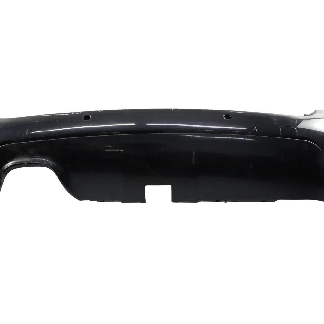BMW 5 Series E61 Touring M Sport Rear Bumper Panel PDC Carbonschwarz Black - SKU 0394703-CAR - Part number 0394703