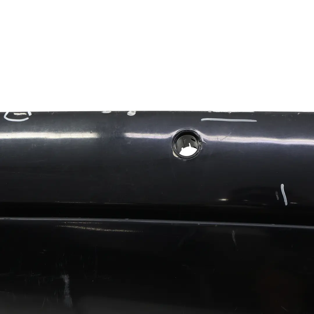BMW 5 Series E61 Touring M Sport Rear Bumper Panel PDC Carbonschwarz Black - SKU 0394703-CAR - Part number 0394703