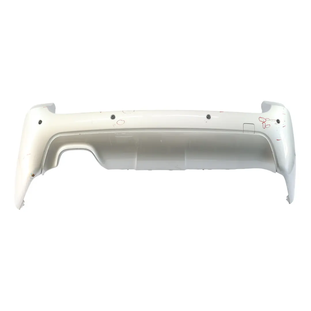 BMW E61 Rear Bumper Panel Touring M Sport PDC Titansilber Silver Metallic - 354 - SKU 0394703-TS - Part number 0394703