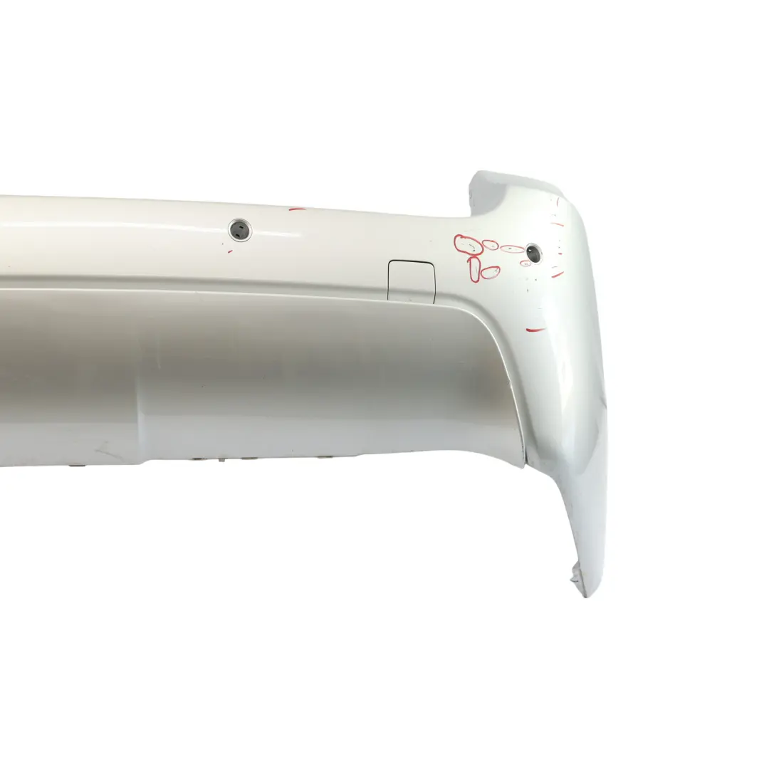 BMW E61 Rear Bumper Panel Touring M Sport PDC Titansilber Silver Metallic - 354 - SKU 0394703-TS - Part number 0394703