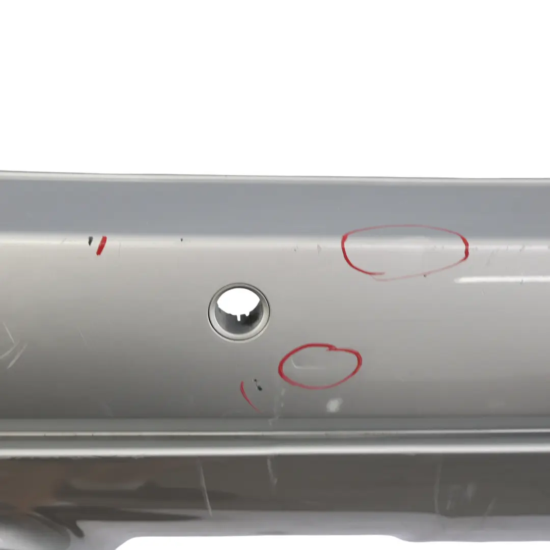 BMW E61 Rear Bumper Panel Touring M Sport PDC Titansilber Silver Metallic - 354 - SKU 0394703-TS - Part number 0394703