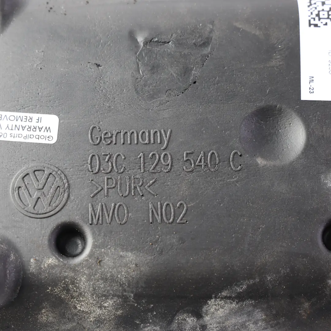 Volkswagen Golf Mk6 Pannello Schiuma Compressore Motore 1.4 TSI - SKU 03C129540C - Numero di parte 03C129540C