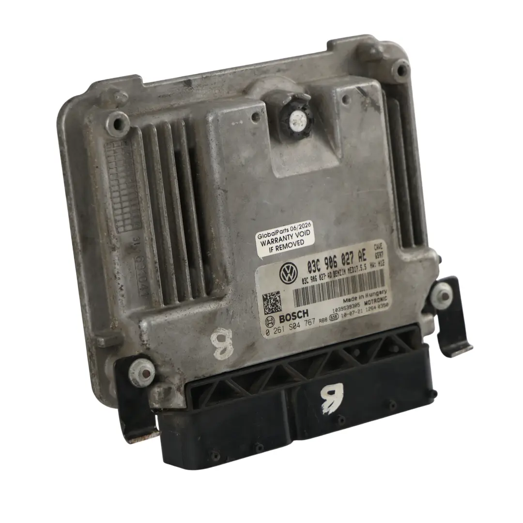 6J Mk4 1.4 TSI CAVE 180HP ECU Motore Automatico per Seat Ibiza con numero di parte 03C906027AE Seat Ibiza 6J Mk4 1.4 TSI CAVE 180HP ECU Motore Automatico - SKU 03C906027AE - Numero di parte 03C906027AE