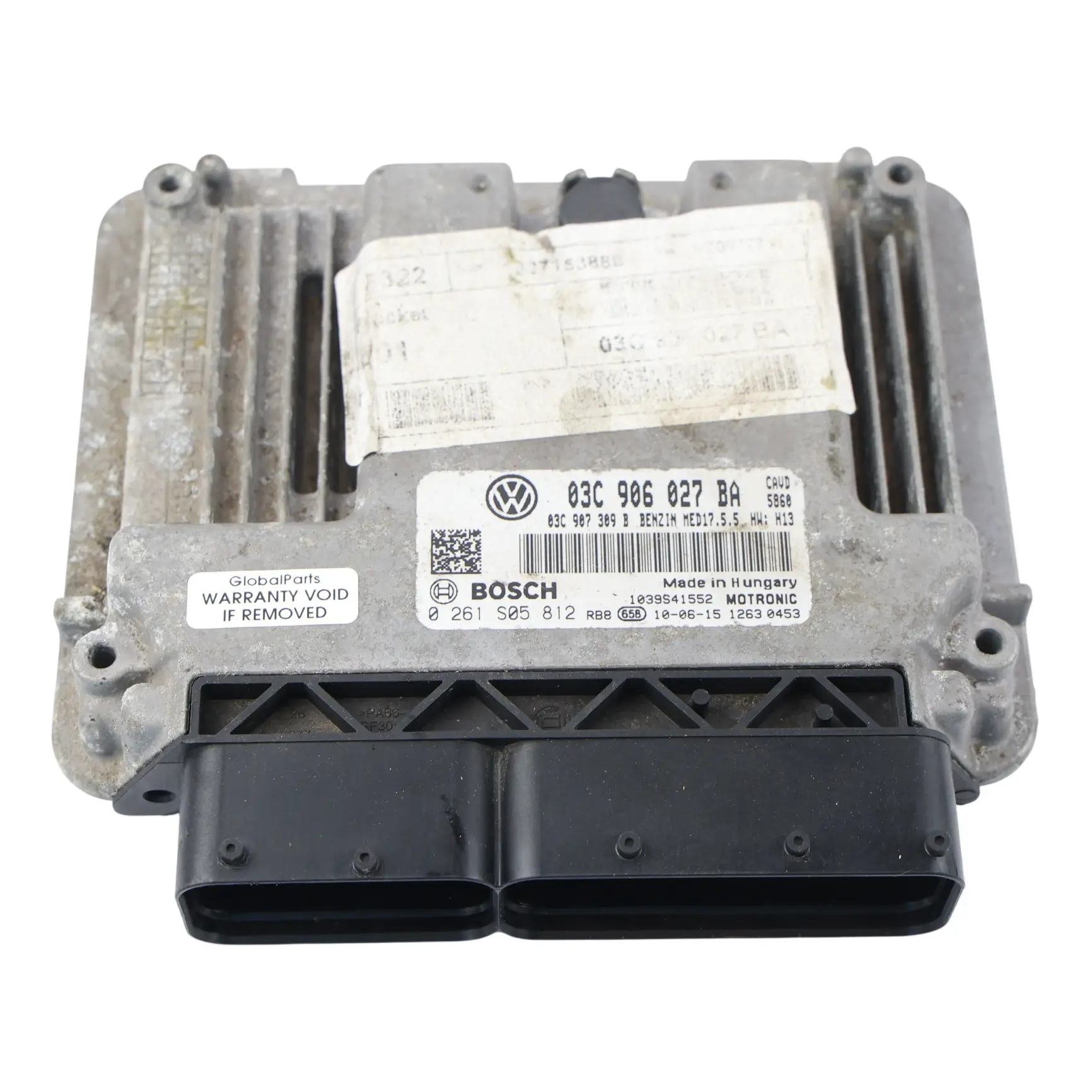 VW Golf Scirocco Engine Jetta Control Unit Module ECU 1.4 TSI 160HP 03C906027BA