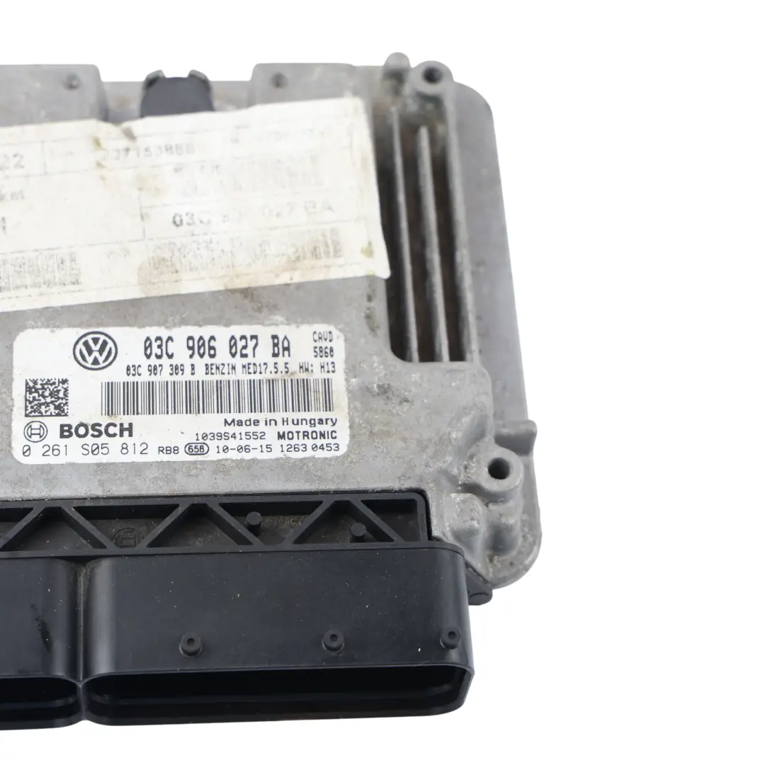 Centralina Motore ECU 1.4 TSI 160HP per Volkswagen Golf Scirocco Jetta con numero di parte 03C906027BA Volkswagen Golf Scirocco Jetta Centralina Motore ECU 1.4 TSI 160HP - SKU 03C906027BA - Numero di parte 03C906027BA