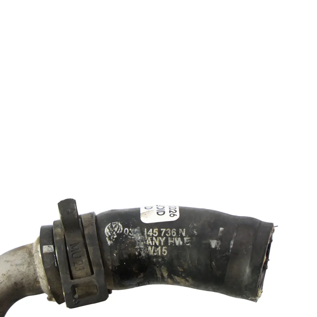 Volkswagen Transporter T5 T6 Turbocharger Oil Return Line 2.0 TDI - SKU 03L145736N - Part number 03L145736N