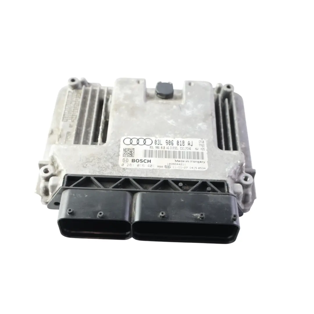 Audi A3 8P 2.0 TDI 170HP CFGB Calculateur Moteur ECU Manuel - SKU 03L906018AJ-2 - Numéro de pièce 03L906018AJ