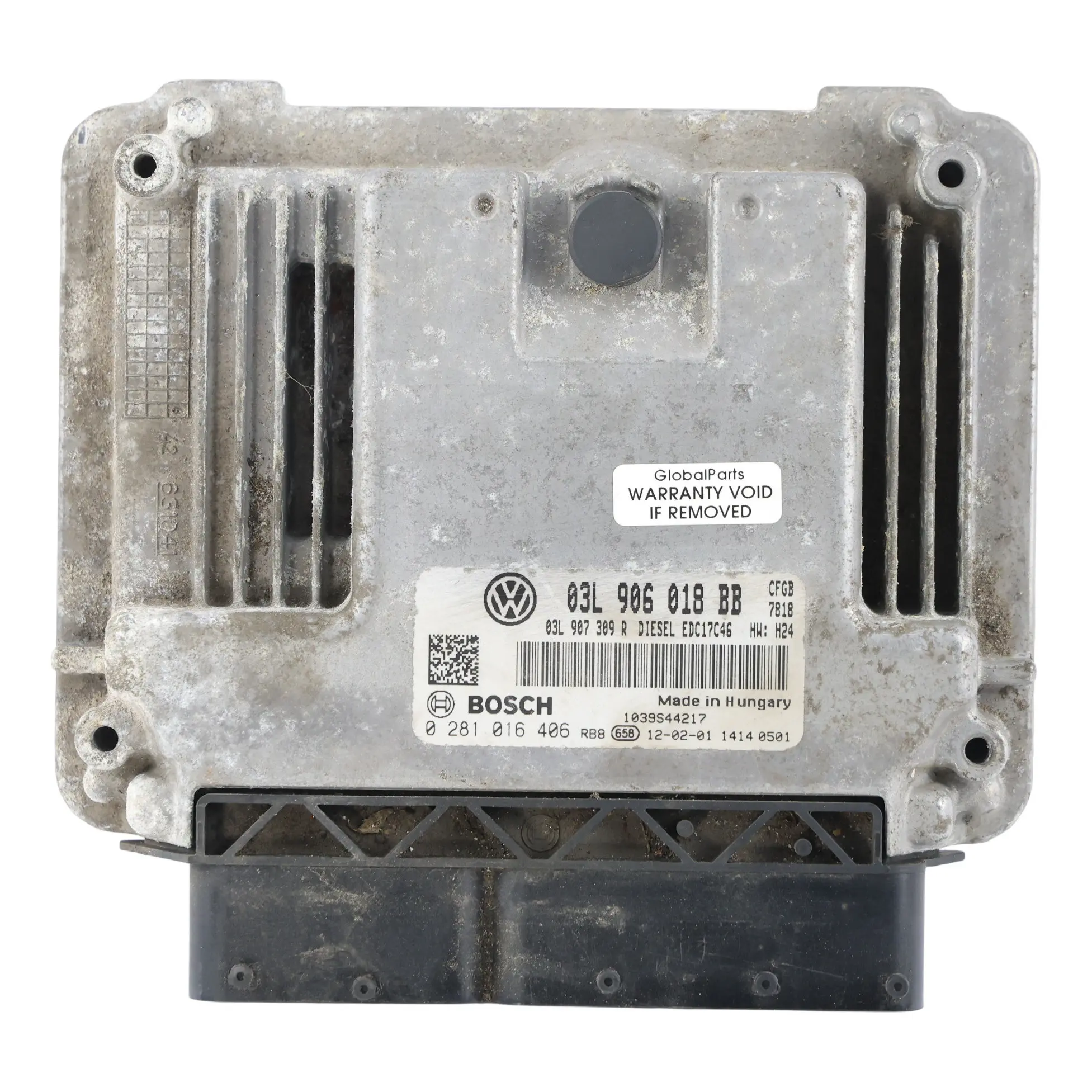 Volkswagen Golf GTD Mk6 2.0 TDI CFGB Engine Control ECU 03L906018BB Manual