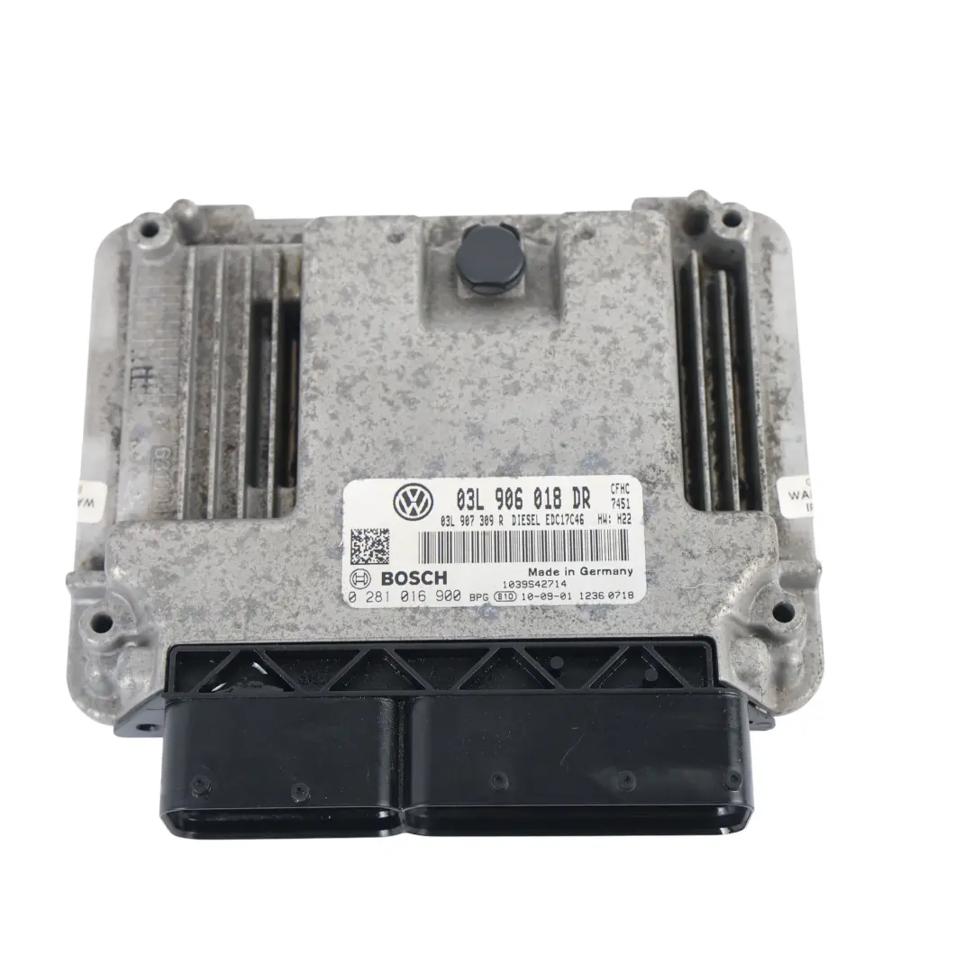 Volkswagen Touran 1T 2.0 TDI CFHC 140HP ECU Moteur Auto - SKU 03L906018DR - Numéro de pièce 03L906018DR