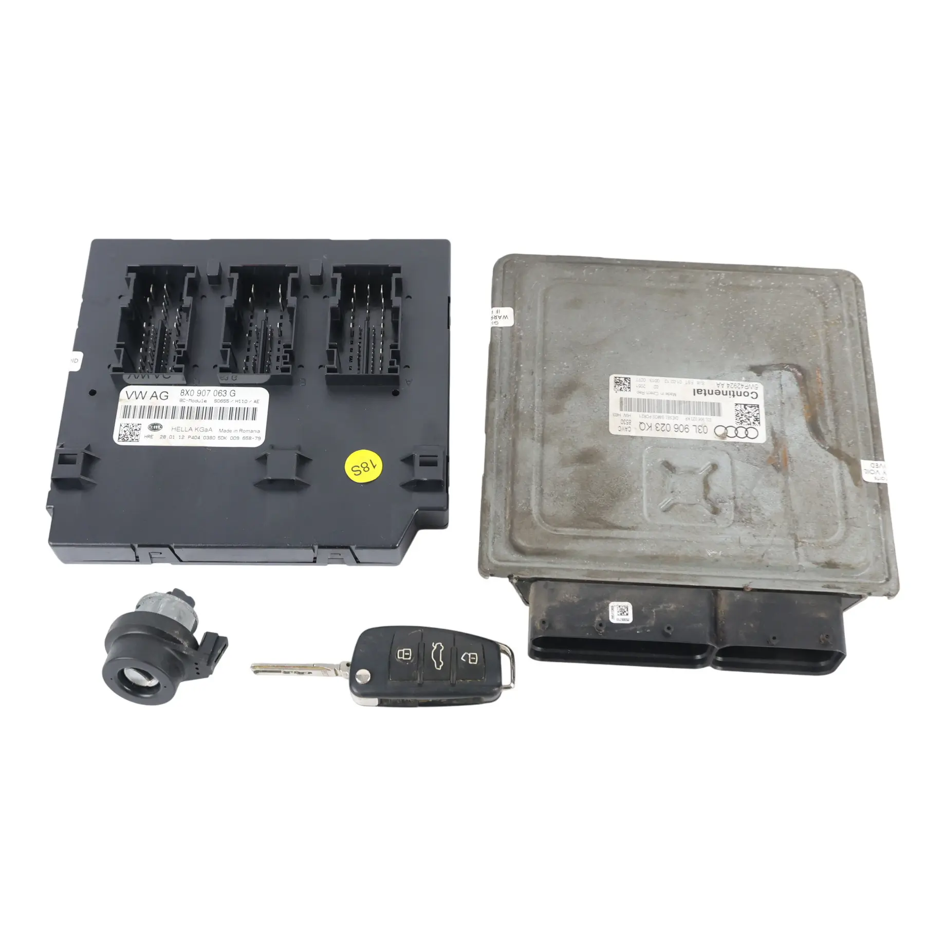 Audi A1 8X 1.6 TDI 105HP CAYC Motor Steuergerät Kit BCM 03L906023KQ Manuell