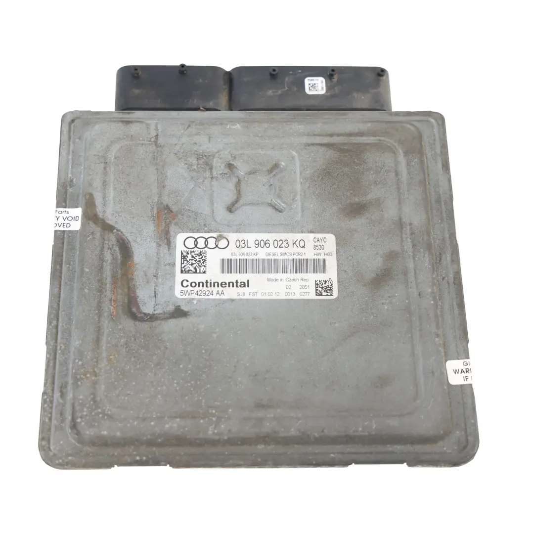 105HP CAYC Engine Control ECU Kit BCM Key Manual to Audi A1 8X 1.6 TDI with Part number 03L906023KQ Audi A1 8X 1.6 TDI 105HP CAYC Engine Control ECU Kit BCM Key Manual - SKU 03L906023KQ - Part number 03L906023KQ