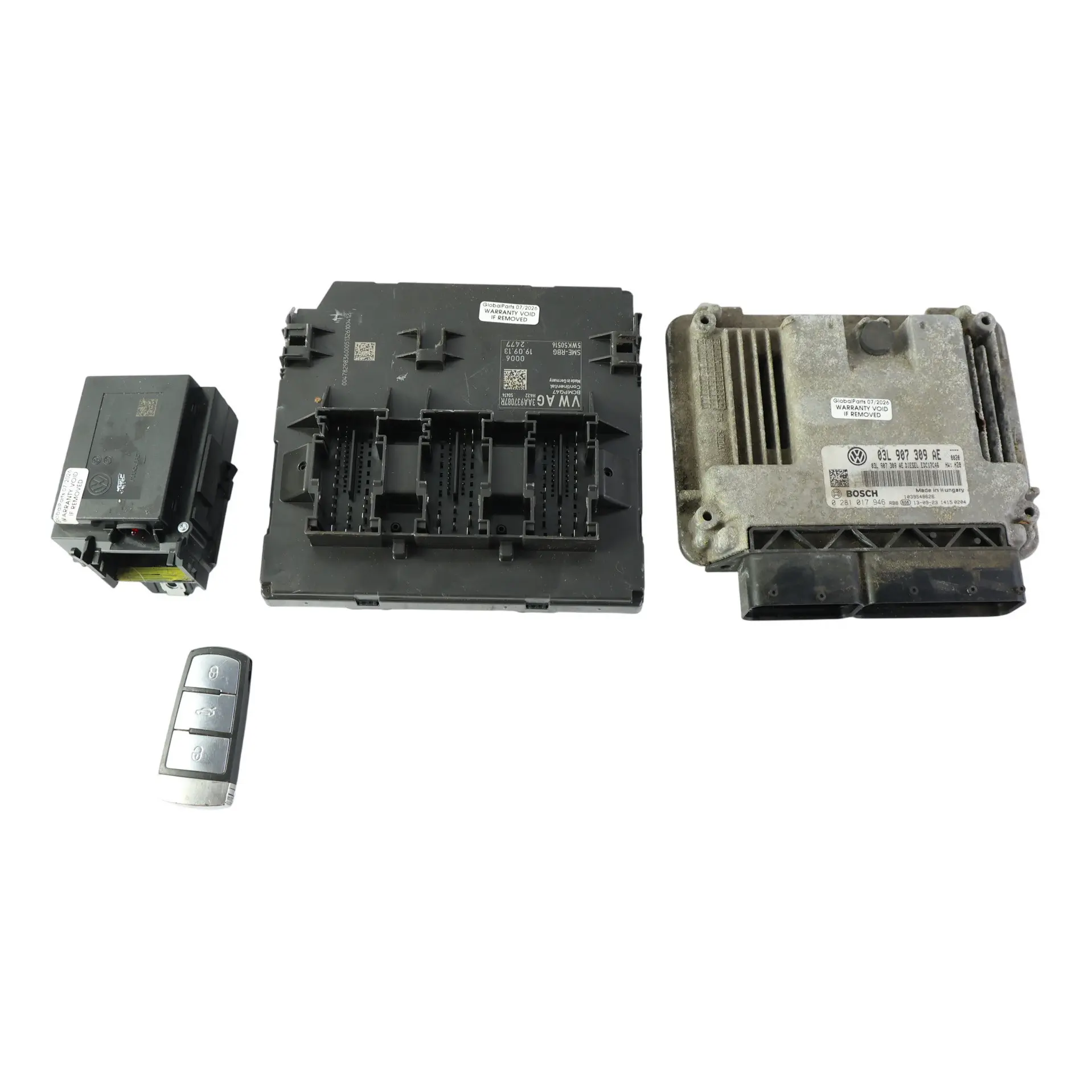 Volkswagen Passat CC 2.0 TDI CFGC 177HP Kit ECU Motor 03L907309AE Automático