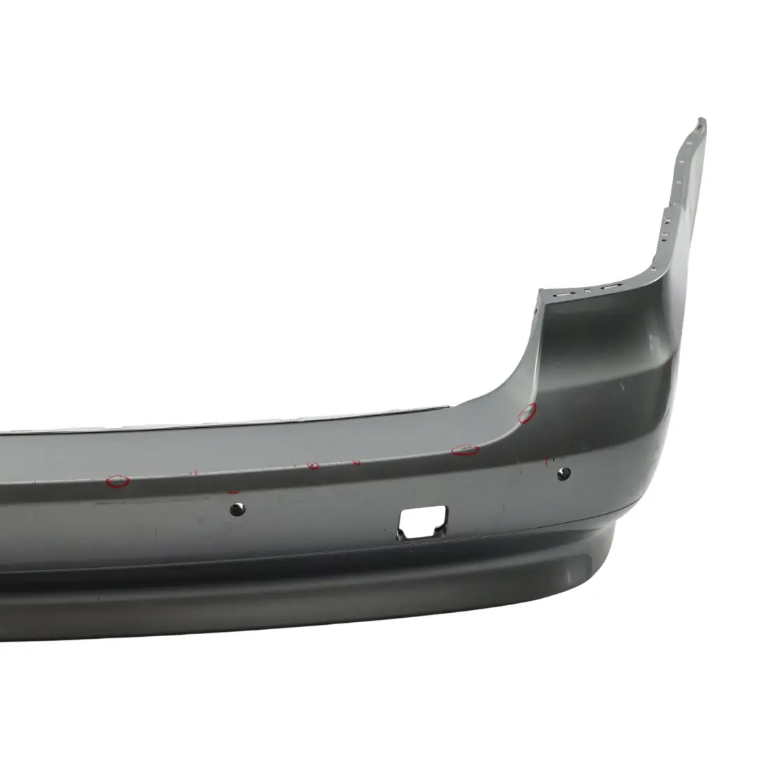 BMW E61 LCI Zderzak tylny tył pdc spacegrau A52 - SKU 0422357-SCG - Numer Części 51120422357