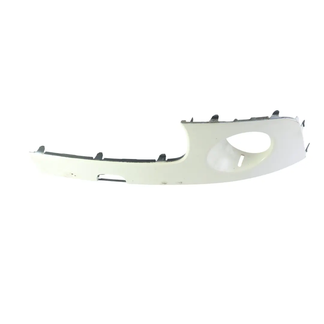 Mini R55 R56 Frontstoßstangen Verkleidung Zierleiste Rechts Pfefferweiß 850 - SKU 0430224-PW3 - Teilenummer 0430224
