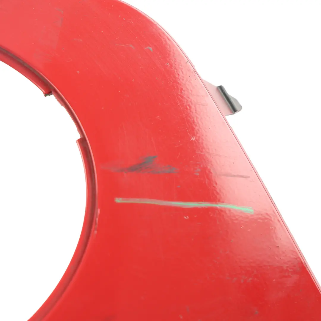 Mini Cooper R55 R56 R57 Front Bumper Trim Panel Right O/S Chili Red 851 2753658 - SKU 0430226-CHRED2 - Part number 0430226