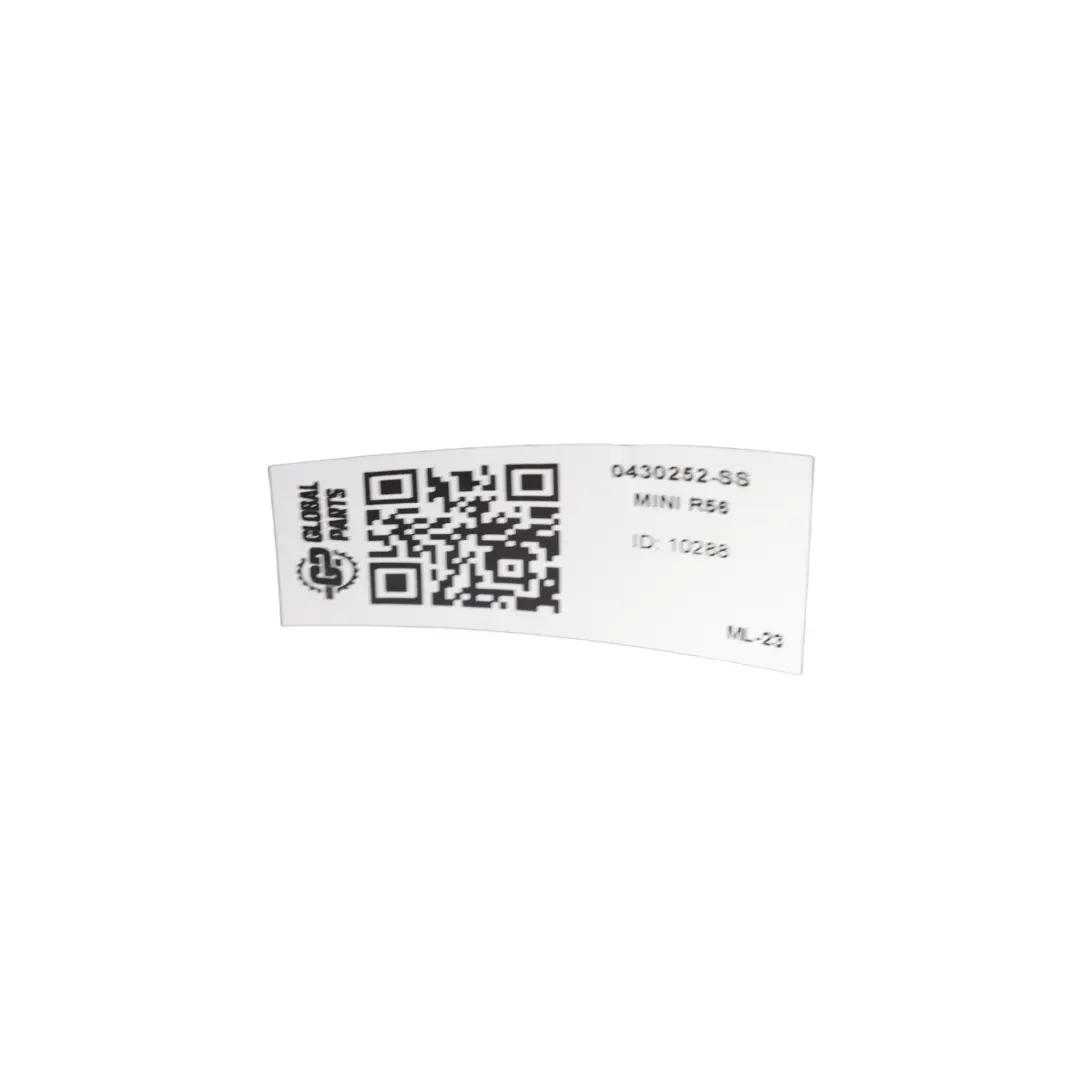 Mini Cooper S R56 R57 Stossfänger Hinten Sparkling Silver Silber - 600 - SKU 0430252-SS - Teilenummer 0430252
