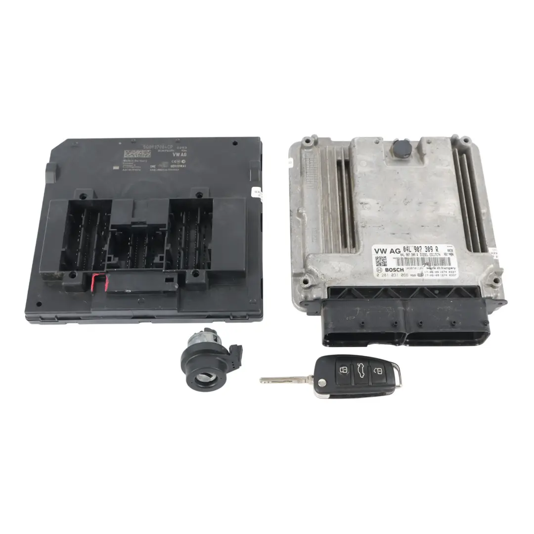 150HP DCYA Engine Control ECU Kit Automatic to Audi A3 8V 2.0 TDI with Part number 04L907309R Audi A3 8V 2.0 TDI 150HP DCYA Engine Control ECU Kit Automatic - SKU 04L907309R-10 - Part number 04L907309R