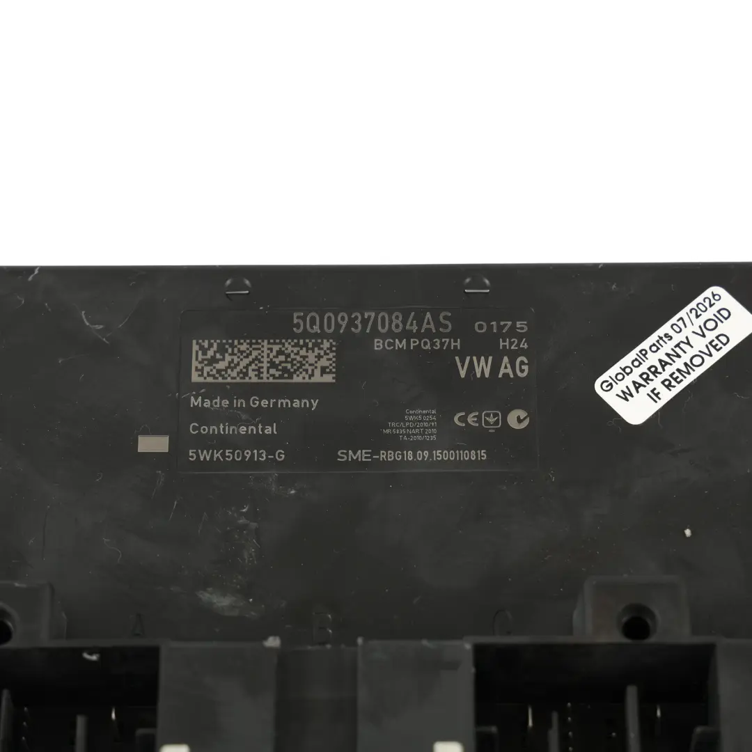 VW Golf Gtd Engine Control Unit ECU CUNA 184HP 2.0 Diesel Manual KIT - SKU 04L907309R-12 - Part number 04L907309R