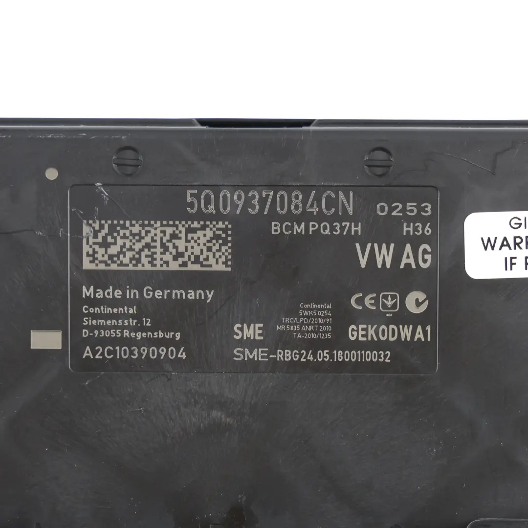 DDYA 115HP Centralina Motore Modulo ECU Manuale per Audi Q2 GA 1.6 TDI con numero di parte 04L907445E Audi Q2 GA 1.6 TDI DDYA 115HP Centralina Motore Modulo ECU Manuale - SKU 04L907445E - Numero di parte 04L907445E