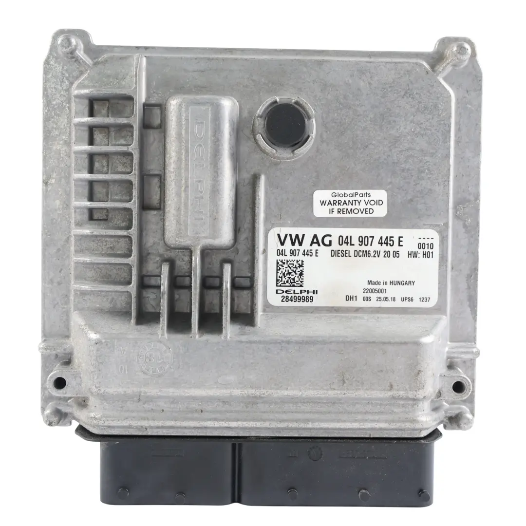 Audi Q2 GA 1.6 TDI DDYA 115HP Motor Steuergerät ECU Modul Manuell - SKU 04L907445E - Teilenummer 04L907445E