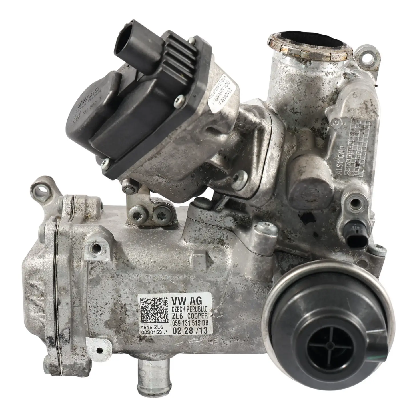 Audi A7 4G8 Biturbo EGR Valve Cooler 6 Cylinder 230HP 3.0 TDI CGQB 059131515EQ