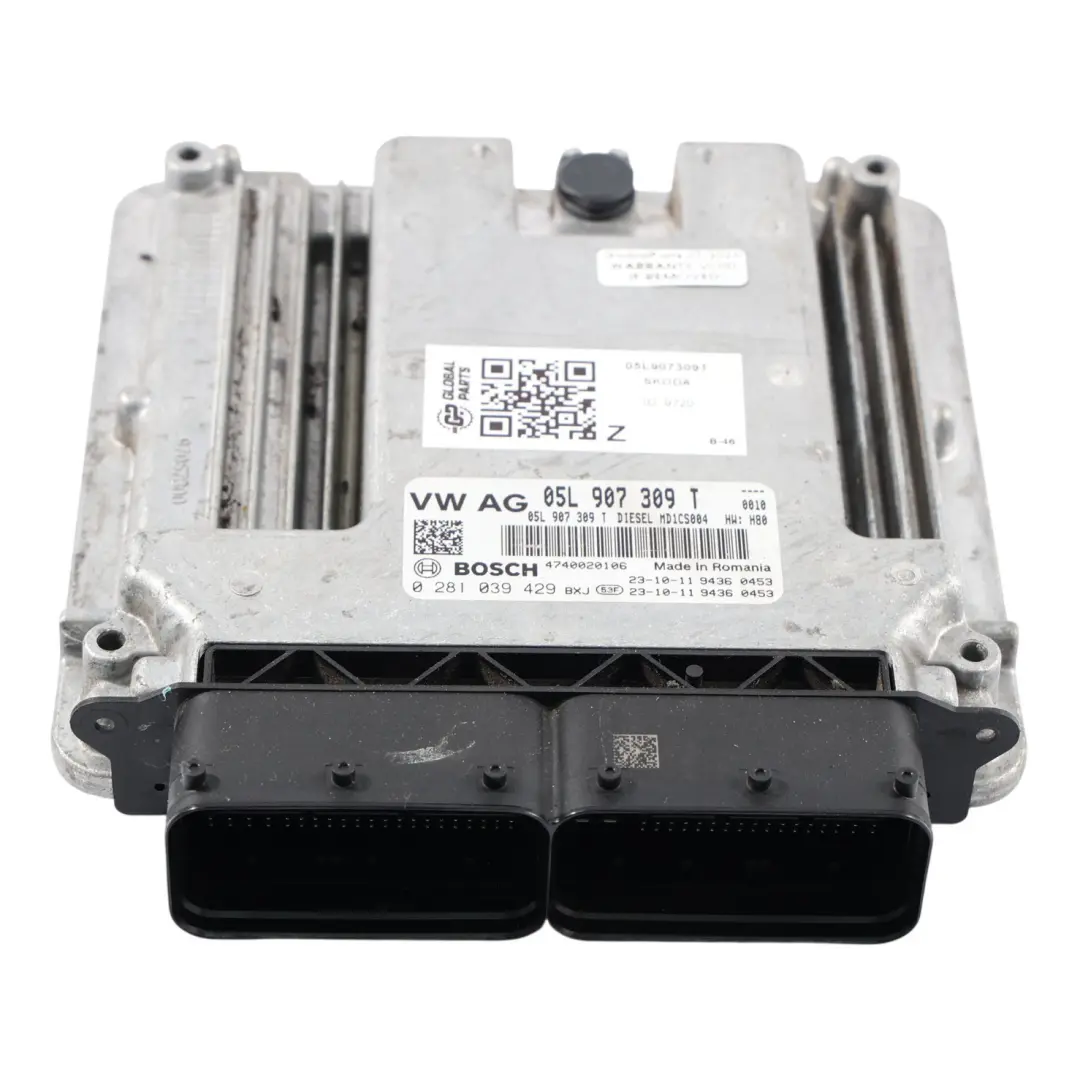 Skoda Karoq Tiguan Mk2 Engine Control Module Automatic 2.0 TDI ECU - SKU 05L907309T - Part number 05L907309T