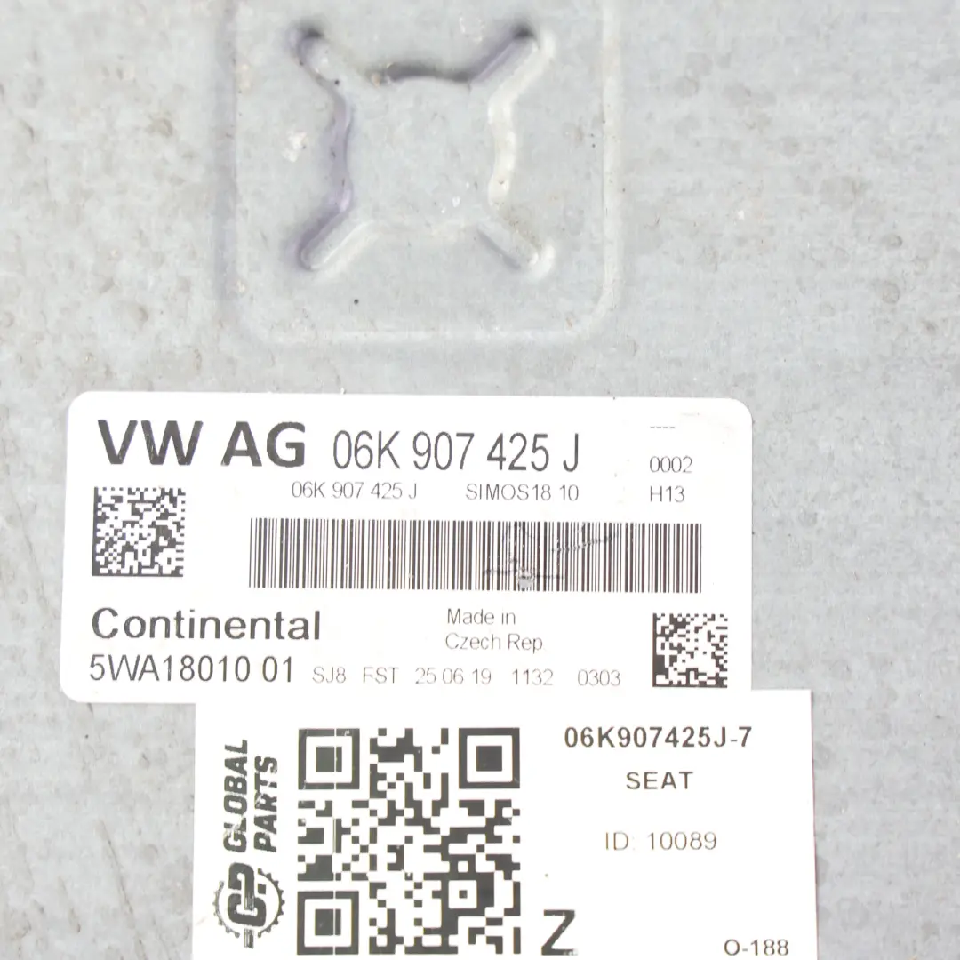 5F 2.0 TFSI 290HP DNUC ECU Doppia Frizione per Seat Leon Cupra con numero di parte 06K907425J Seat Leon Cupra 5F 2.0 TFSI 290HP DNUC ECU Doppia Frizione - SKU 06K907425J-7 - Numero di parte 06K907425J
