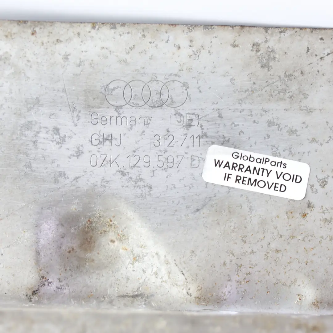Plate Shield Panel 2.5 TFSI to Audi RS3 8P Q3 8U Engine Motor Cover with Part number 07K129597D Audi RS3 8P Q3 8U Engine Motor Cover Plate Shield Panel 2.5 TFSI - SKU 07K129597D - Part number 07K129597D