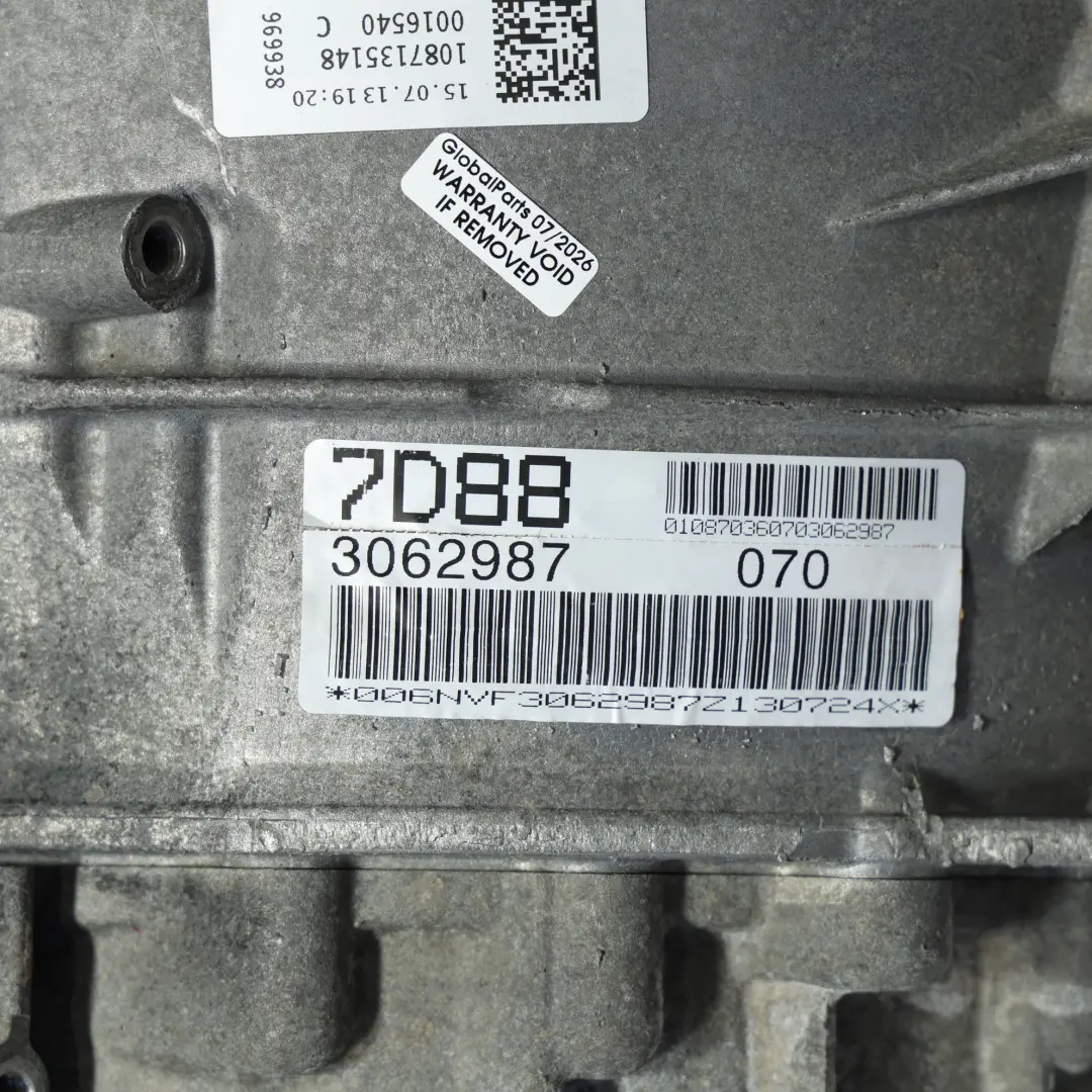 Vitesses Automatique NVF GARANTIE pour Audi A6 C7 A7 4G 3.0 TDI Quattro à propos du numéro de pièce 0BK300038H Audi A6 C7 A7 4G 3.0 TDI Quattro Vitesses Automatique NVF GARANTIE - SKU 0BK300038H - Numéro de pièce 0BK300038H