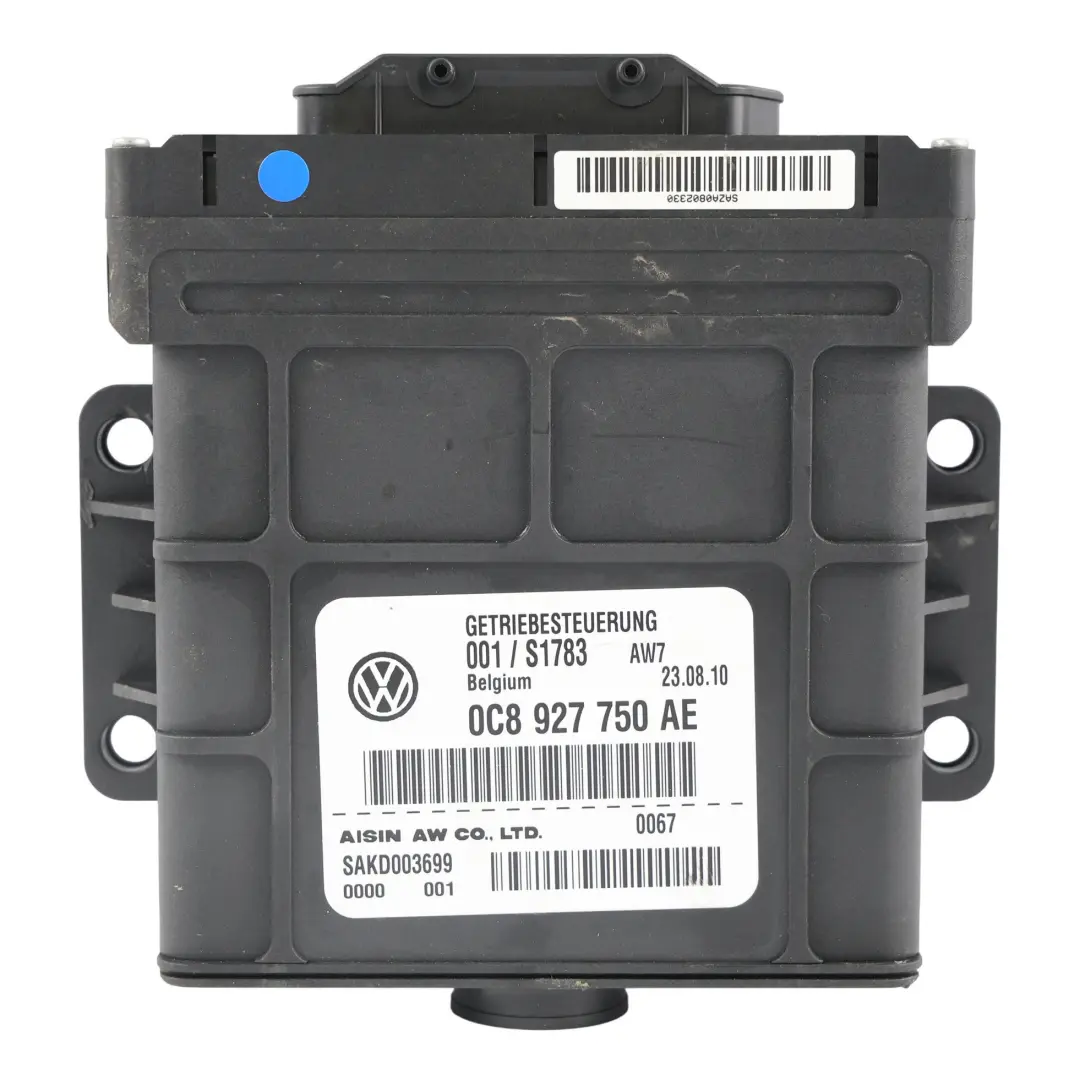 Audi Q7 4L Gearbox Transmission Control Module ECU Automatic 8 Speed - SKU 0C8927750AE - Part number 0C8927750AE