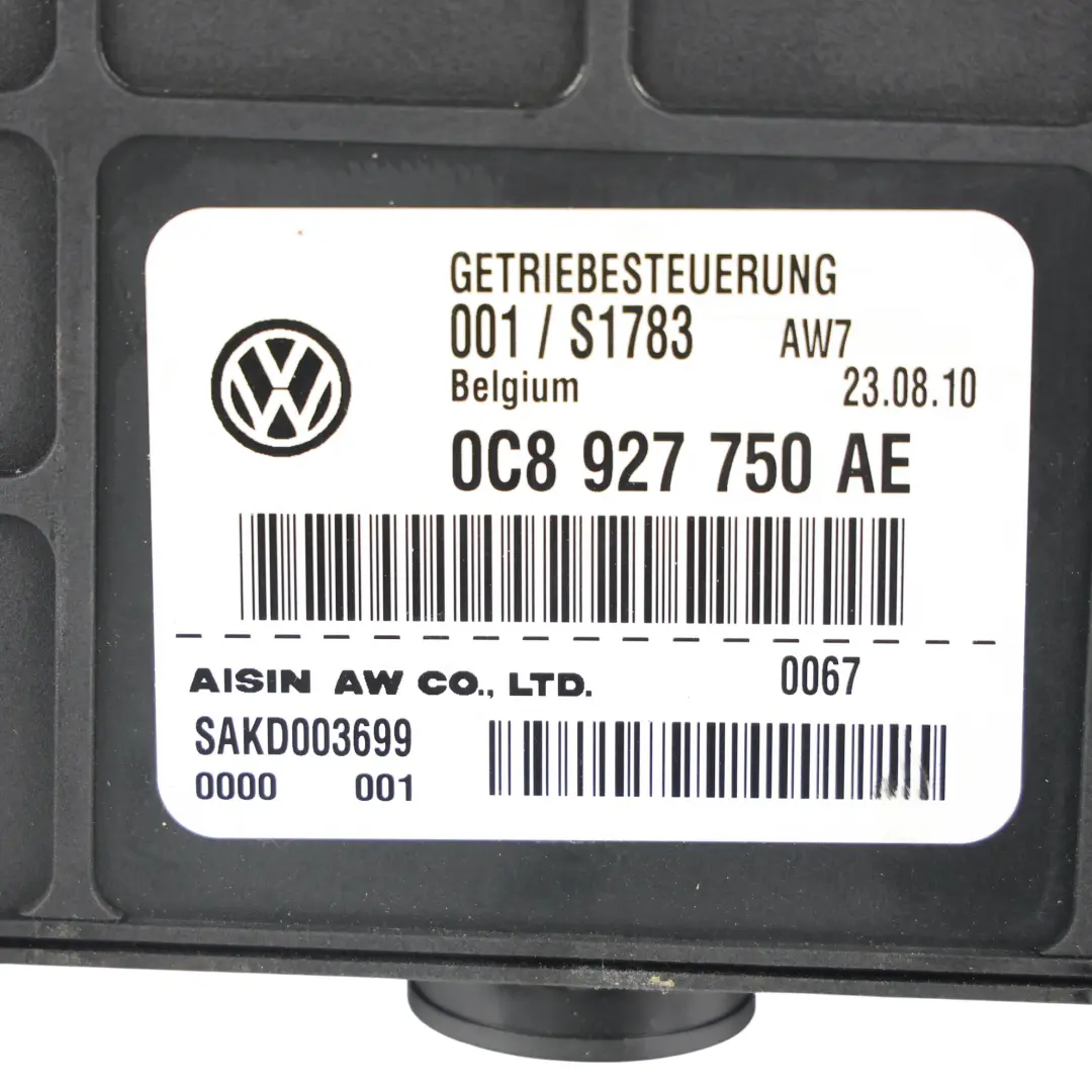 Gearbox Transmission Control Module ECU Automatic 8 Speed to Audi Q7 4L with Part number 0C8927750AE Audi Q7 4L Gearbox Transmission Control Module ECU Automatic 8 Speed - SKU 0C8927750AE - Part number 0C8927750AE