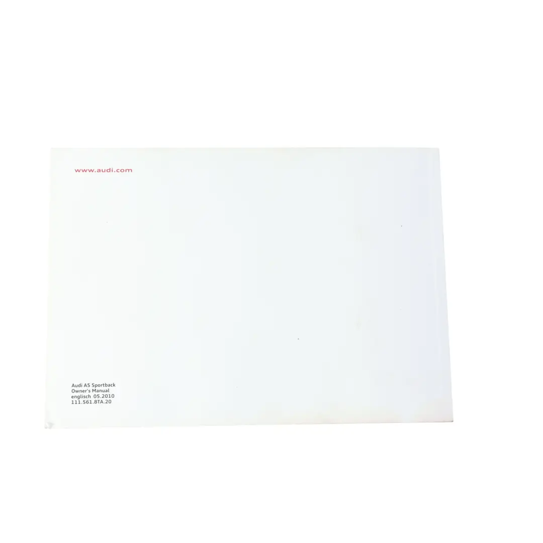 Service Booklet Owner's Handbook Manual Pouch Case Wallet Set to Audi A5 S5 8T with Part number 1115618TA20 Audi A5 S5 8T Service Booklet Owner's Handbook Manual Pouch Case Wallet Set - SKU 1115618TA20 - Part number 1115618TA20