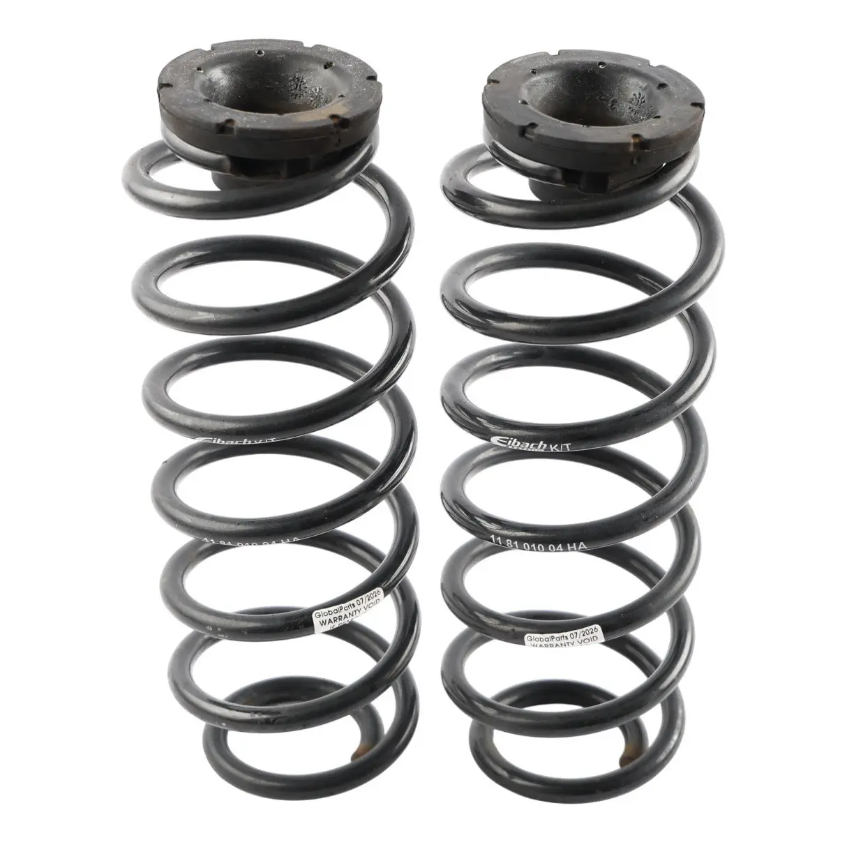 VW Polo 6R Rear Suspension Coil Spring Left Right N/O/S EIBACH Set 118101004HA