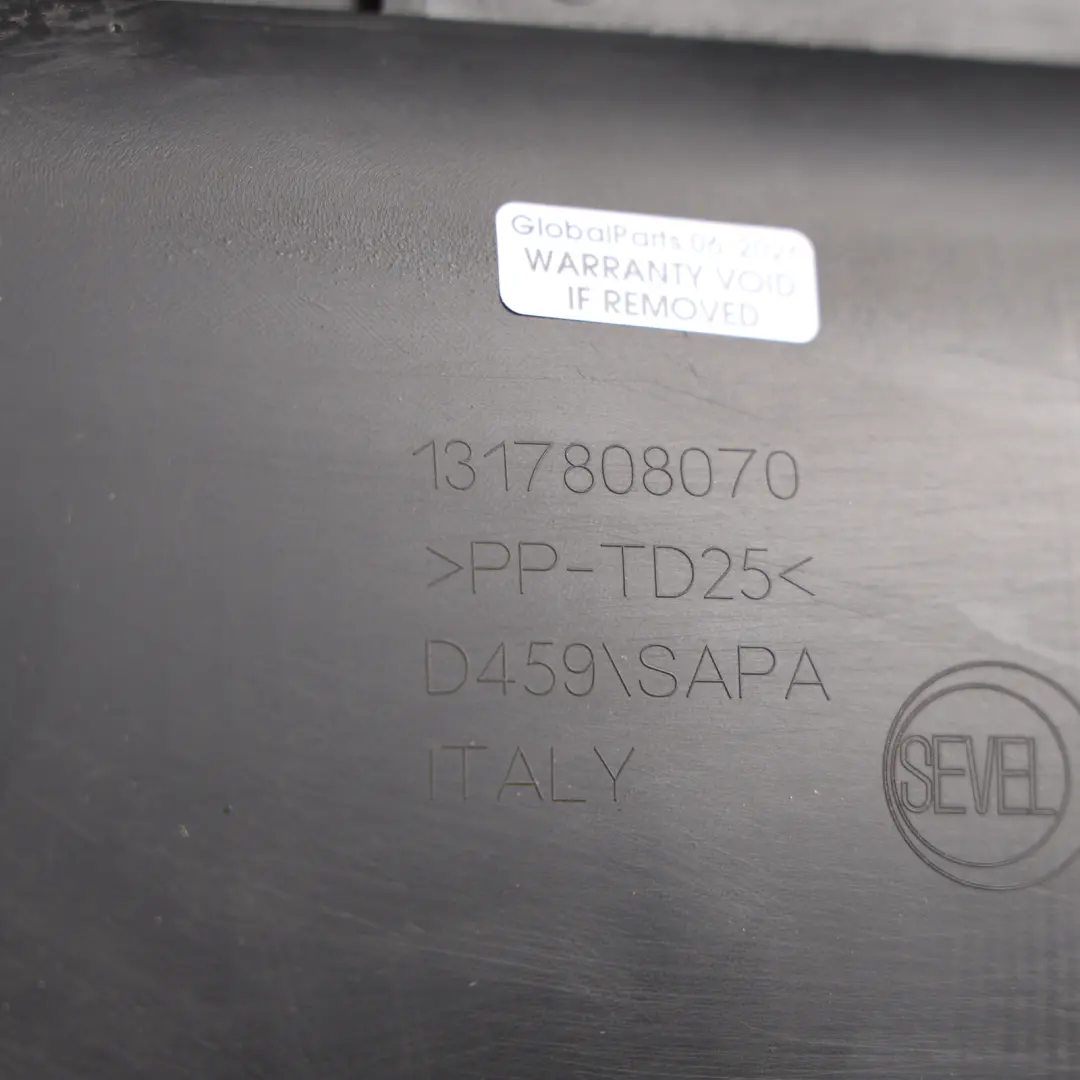 Citroën Relay MK3 III Mittelkonsole Getränkehalter Verkleidung - SKU 1317808070 - Teilenummer 1317808070