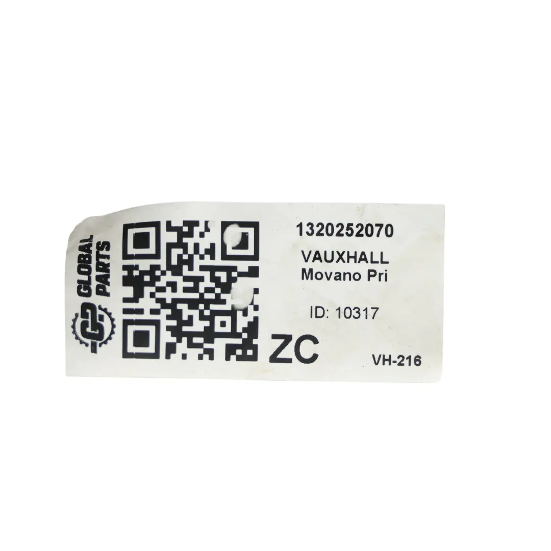 Listwa Boczna Drzwi Prawa do Opel Movano C o numerze 1320252070 Opel Movano C Listwa Boczna Drzwi Prawa - SKU 1320252070 - Numer Części 1320252070