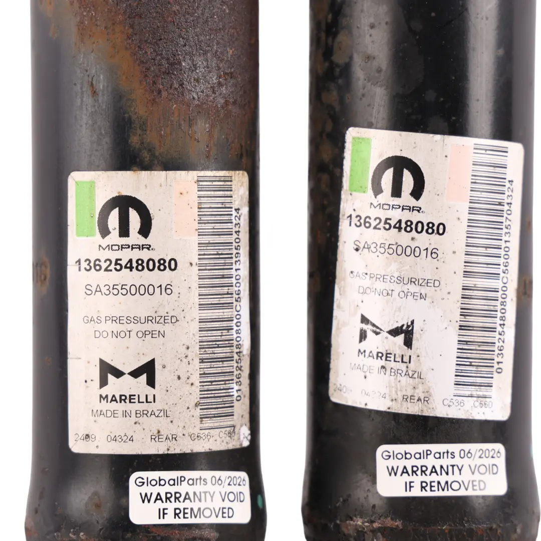 Vauxhall Movano C Peugeot Boxer Rear Spring Strut Shock Absorber Set - SKU 1362548080 - Part number 1362548080