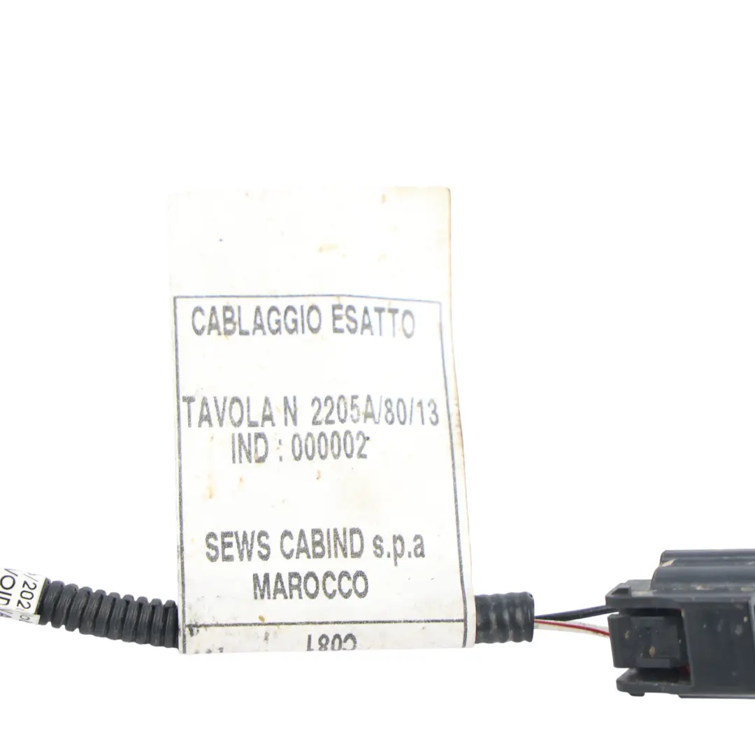 Citroen Relay III Arnés Cableado Alarma Zumbador Enchufe para con número de pieza 1398342080 Citroen Relay III Arnés Cableado Alarma Zumbador Enchufe - SKU 1398342080 - Número de pieza 1398342080