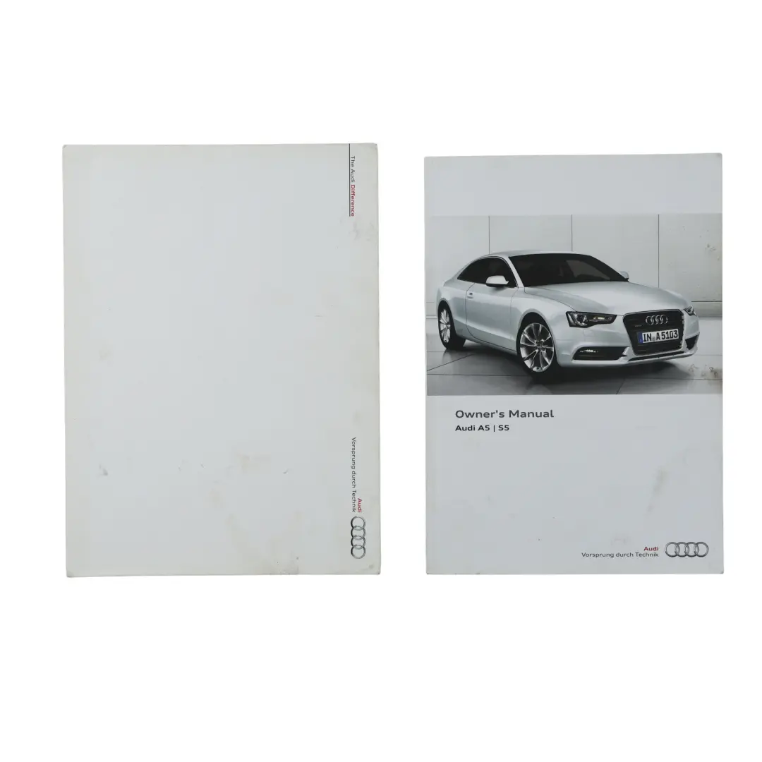 Audi A5 8T Manuel Utilisateur MMI Livret Instructions Étui - SKU 1415618T020 - Numéro de pièce 1415618T020