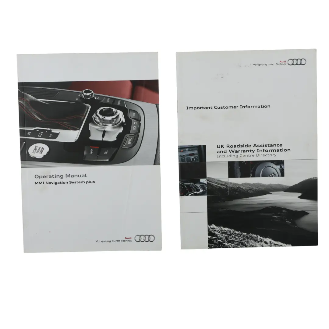 Audi A5 8T Onwer Manual MMI Instruction Booklet Case - SKU 1415618T020 - Part number 1415618T020