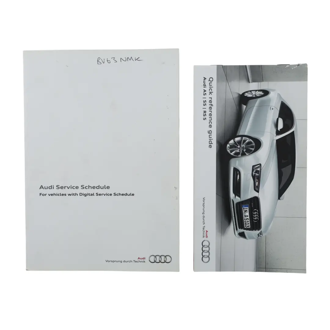 Audi A5 8T Manual Instrucciones MMI Funda Folleto - SKU 1415618T020 - Número de pieza 1415618T020