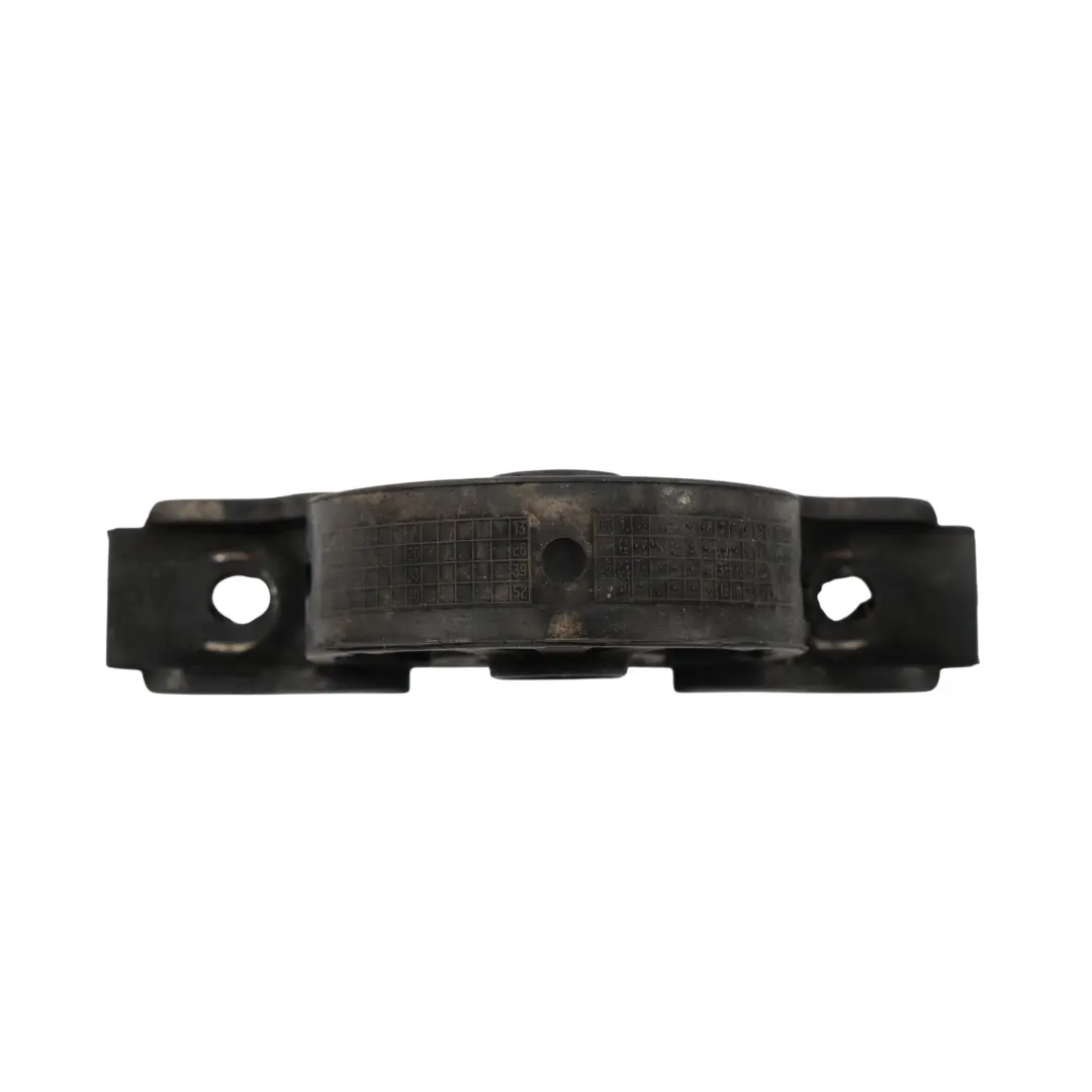 Exhaust System Rear Rubber Mounting Bracket Support to BMW X5 E53 E65 with Part number 1438435 BMW X5 E53 E65 Exhaust System Rear Rubber Mounting Bracket Support - SKU 1438435 - Part number 1438435
