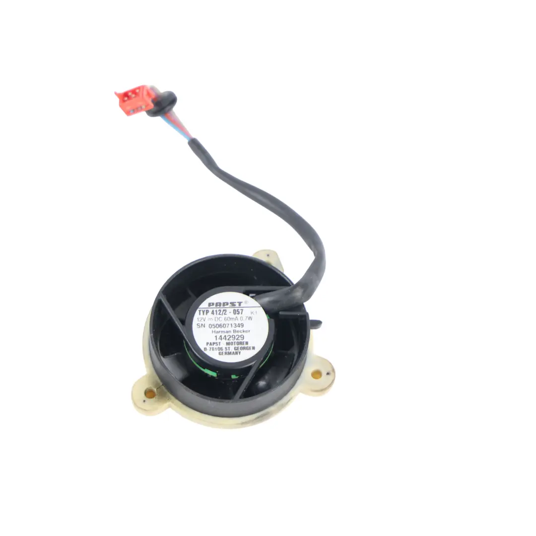 BMW E60 E61 E63 Radio CD Player Head Unit Part Cooling Fan Ventilation - SKU 1442929 - Part number 1442929